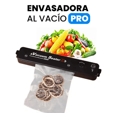 Envasadora de Alimentos PRO® + 10 Bolsas (20x30cm)