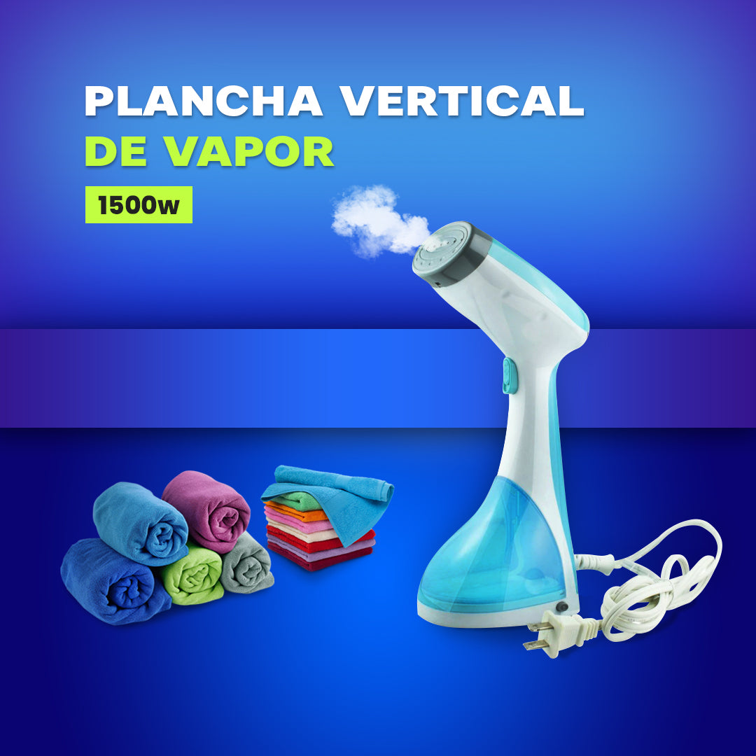 Plancha Vertical de Vapor 1500W (Alta potencia)